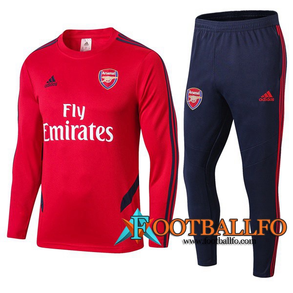 Chandal Futbol + Pantalones Arsenal Roja 2019/2020
