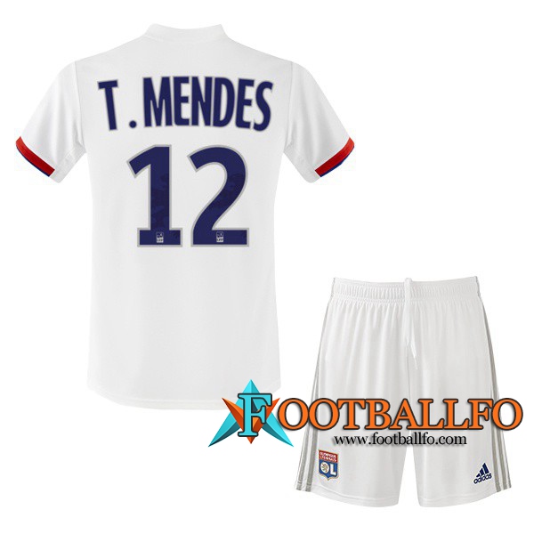 Camisetas Futbol Lyon OL (T.MENDES 12) Ninos Primera 2019/2020