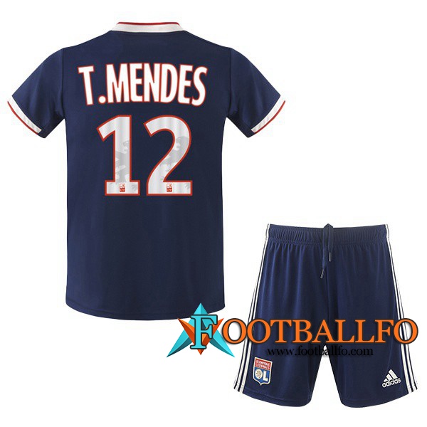 Camisetas Futbol Lyon OL (T.MENDES 12) Ninos Segunda 2019/2020