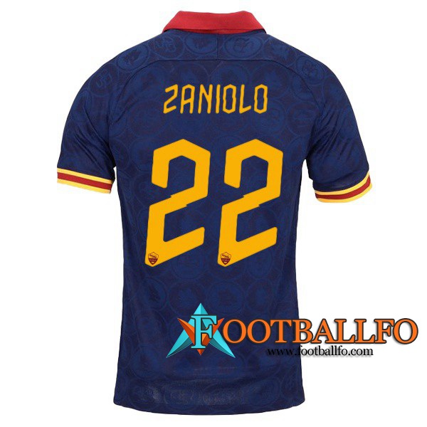 Camisetas Futbol AS Roma (ZANIOLO 22) Tercera 2019/2020