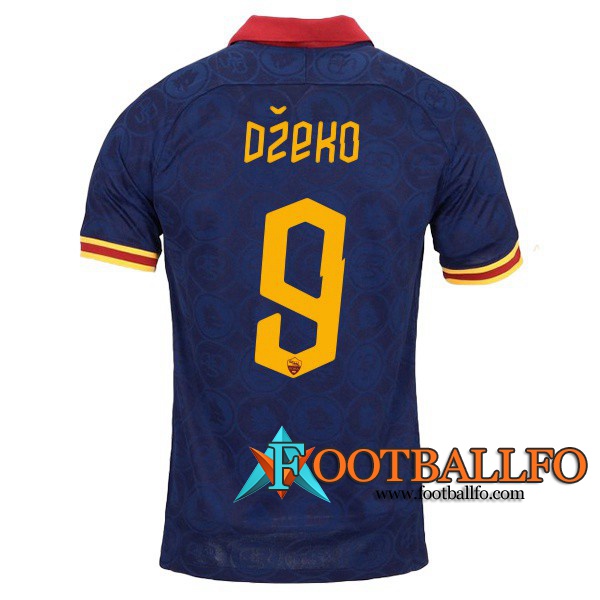 Camisetas Futbol AS Roma (DZEKO 9) Tercera 2019/2020