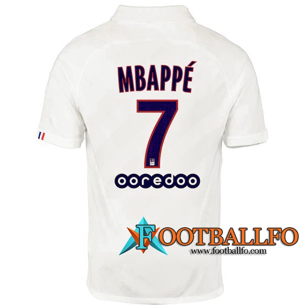 Camisetas Futbol PSG (MBAPPE 7) Tercera 2019/2020
