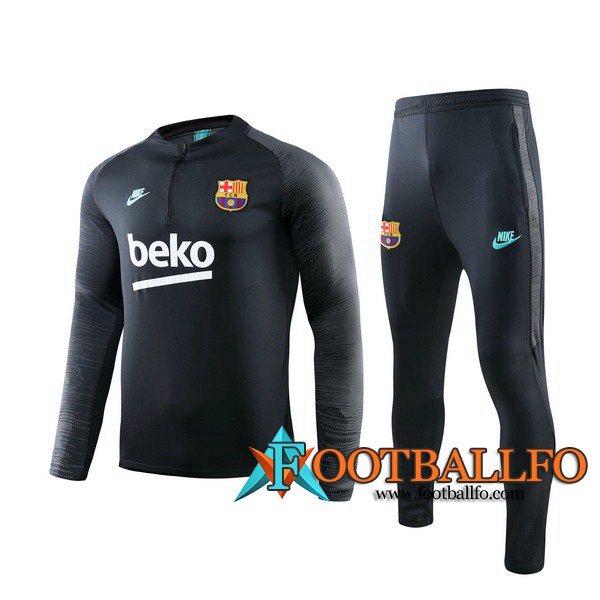 Chandal Futbol + Pantalones FC Barcelona Beko Gris 2019/2020