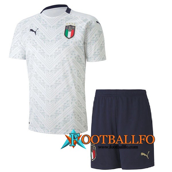 Camisetas Futbol Italia Ninos Segunda 2020/2021