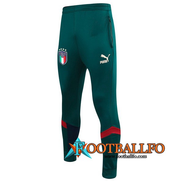 Pantalones Futbol Italia Verde 2019/2020