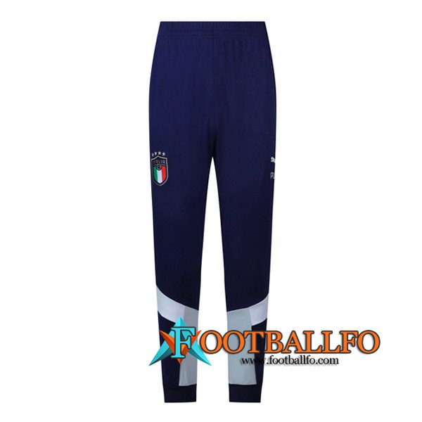 Pantalones Futbol Italia Azul Gris 2019/2020