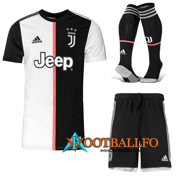 Traje Camisetas Futbol Juventus Primera + Calcetines 2019/2020