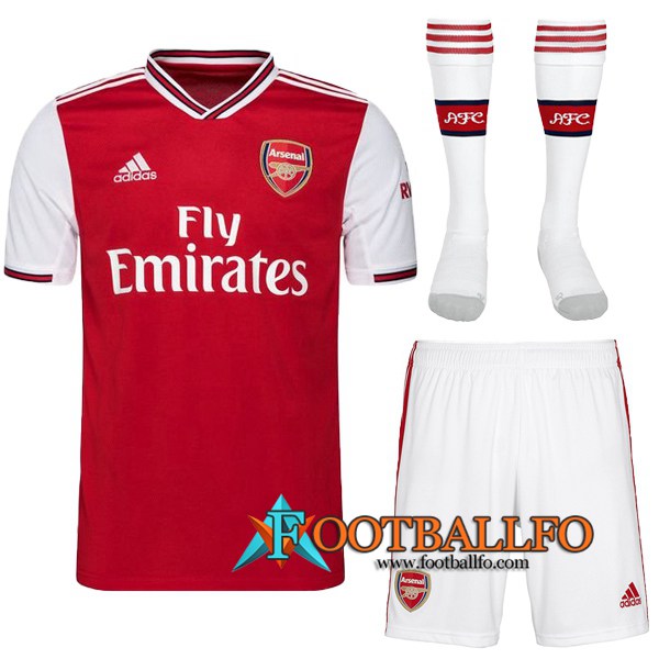 Traje Camisetas Futbol Arsenal Primera + Calcetines 2019/2020