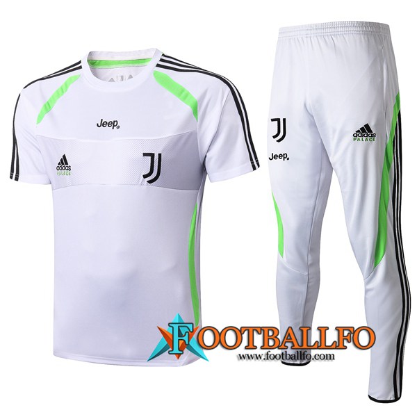 Camiseta Entrenamiento Juventus Adidas × Palace Edicion Colabora + Pantalones Blanco 2019/2020