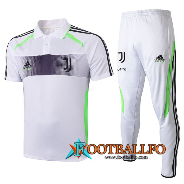 Polo Futbol Juventus Adidas × Palace Edicion Colaborativa + Pantalones Blanco 2019/2020