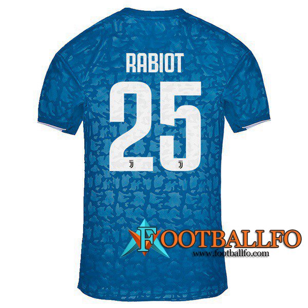 Camisetas Futbol Juventus (RABIOT 25) Tercera 19/20