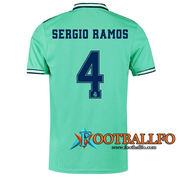 Camisetas Futbol Real Madrid (SERGIO RAMOS 4) Tercera 19/20