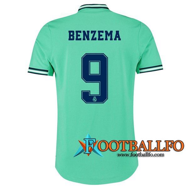 Camisetas Futbol Real Madrid (BENZEMA 9) Tercera 19/20