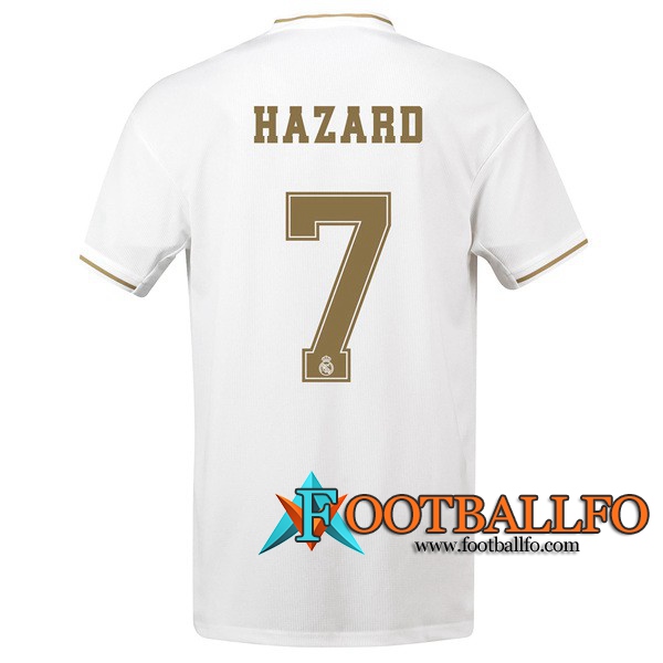 Camisetas Futbol Real Madrid (HAZARD 7) Primera 19/20