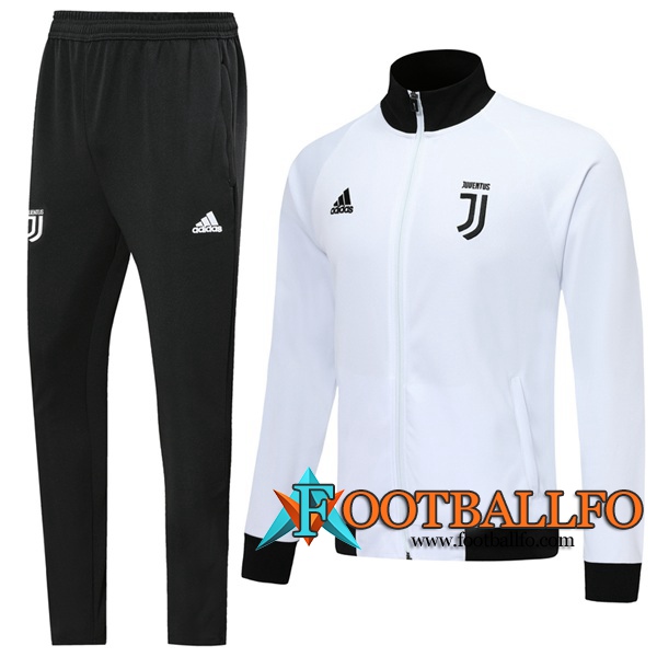 Chandal Futbol - Chaqueta + Pantalones Juventus Blanco 2019/2020