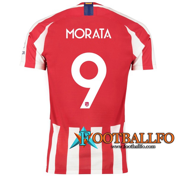 Camisetas Futbol Atletico Madrid (MORATA 9) Primera 2019/2020