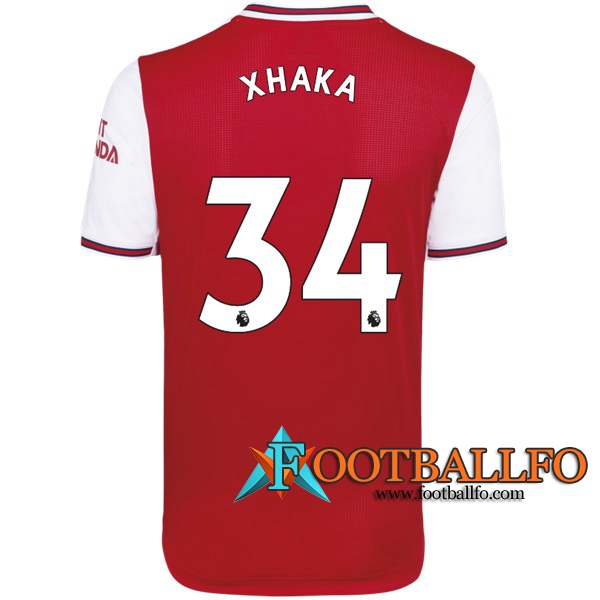 Camisetas Futbol Arsenal (XHAKA 34) Primera 2019/2020