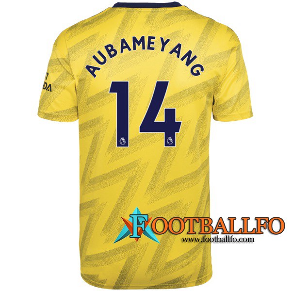 Camisetas Futbol Arsenal (AUBAMEYANG 14) Segunda 2019/2020