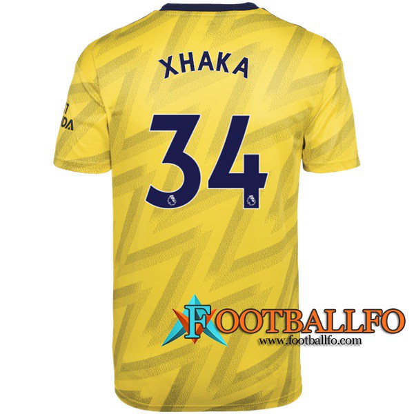 Camisetas Futbol Arsenal (XHAKA 34) Segunda 2019/2020