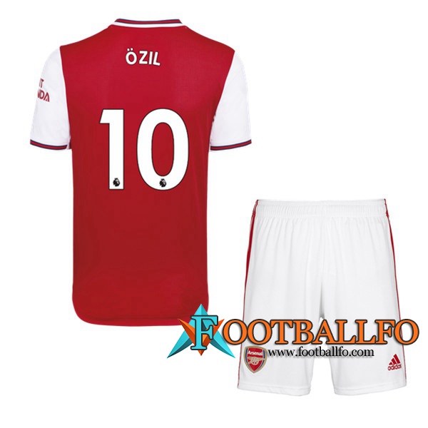 Camisetas Futbol Arsenal (OZIL 10) Ninos Primera 2019/2020
