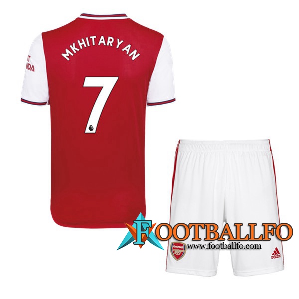 Camisetas Futbol Arsenal (MKHITARYAN 7) Ninos Primera 2019/2020