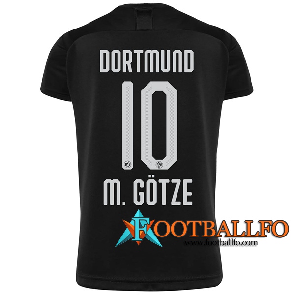 Camisetas Futbol Dortmund BVB (M.GOTZE 10) Segunda 2019/2020