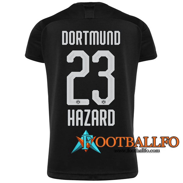 Camisetas Futbol Dortmund BVB (HAZARD 23) Segunda 2019/2020