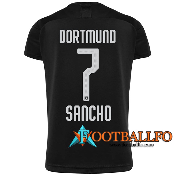 Camisetas Futbol Dortmund BVB (SANCHO 7) Segunda 2019/2020