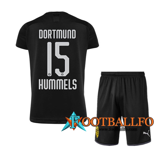 Camisetas Futbol Dortmund BVB (HUMMELS 15) Ninos Segunda 2019/2020