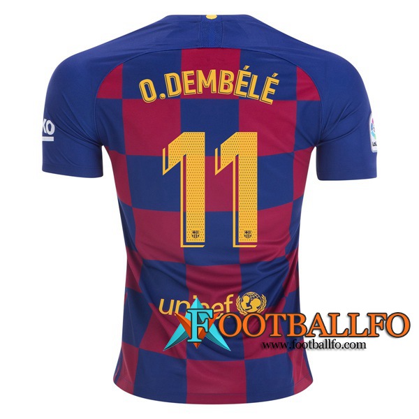Camisetas Futbol FC Barcelona (O.DEMBELE 11) Primera 2019/2020