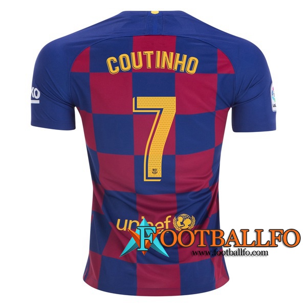 Camisetas Futbol FC Barcelona (Coutinho 7) Primera 2019/2020