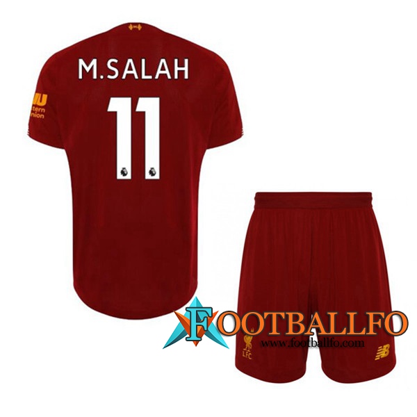 Camisetas Futbol FC Liverpool (M.SALAH 11) Ninos Primera 2019/2020
