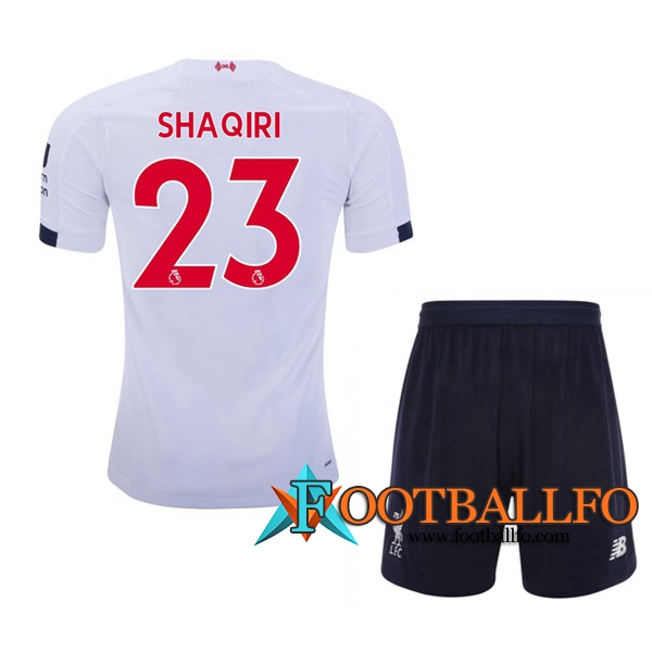 Camisetas Futbol FC Liverpool (Shaqiri 23) Ninos Segunda 2019/2020