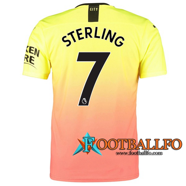Camisetas Futbol Manchester City (STERLING 7) Tercera 2019/2020