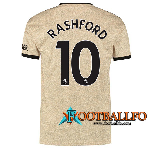 Camisetas Futbol Manchester United (Rashford 10) Segunda 2019/2020