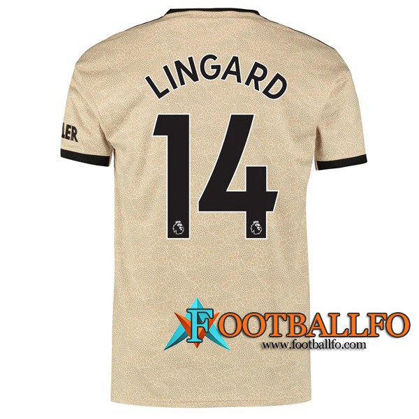 Camisetas Futbol Manchester United (Lingard 14) Segunda 2019/2020