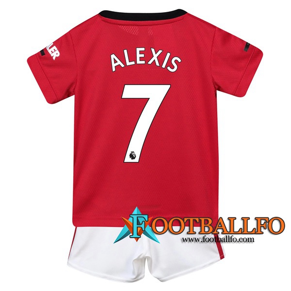 Camisetas Futbol Manchester United (ALEXIS 7) Ninos Primera 2019/2020