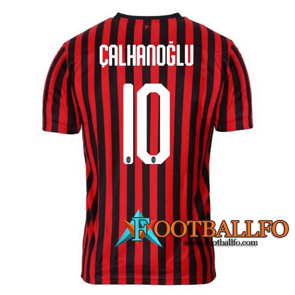 Camisetas Futbol Milan AC (CALHANOGLU 10) Primera 2019/2020