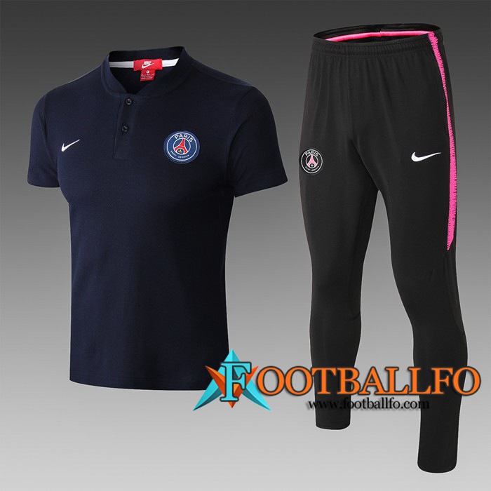 Polo Futbol PSG + Pantalones Azul Oscuro 2019/2020