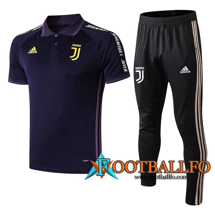 Polo Futbol Juventus + Pantalones Purpura 2019/2020