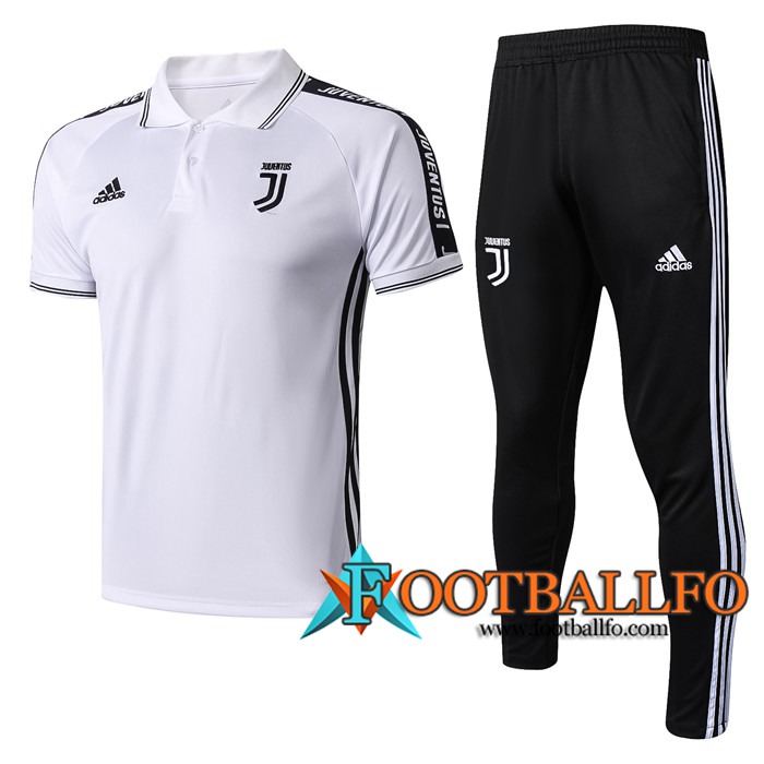 Polo Futbol Juventus + Pantalones Blanco 2019/2020