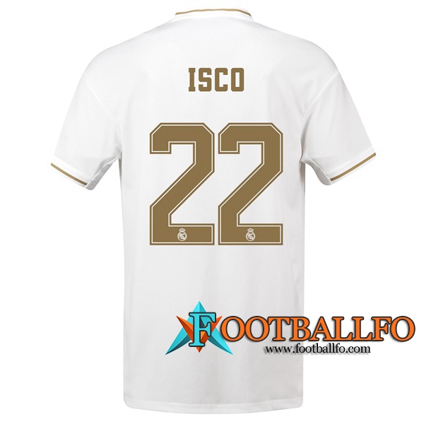 Camisetas Futbol Real Madrid (ISCO 4) Primera 2019/2020