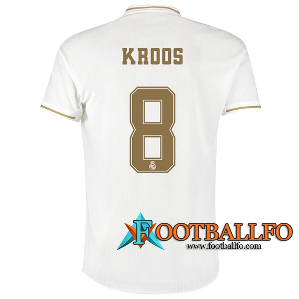 Camisetas Futbol Real Madrid (KROOS 8) Primera 2019/2020