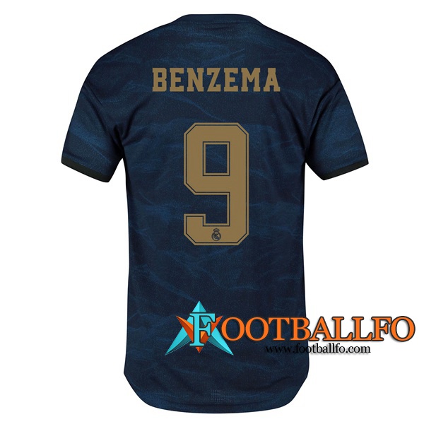 Camisetas Futbol Real Madrid (BENZEMA 9) Segunda 2019/2020