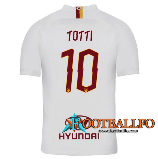 Camisetas Futbol AS Roma (TOTTI 10) Segunda 2019/2020