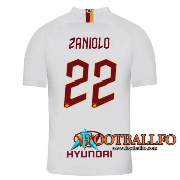 Camisetas Futbol AS Roma (ZANIOLO 22) Segunda 2019/2020