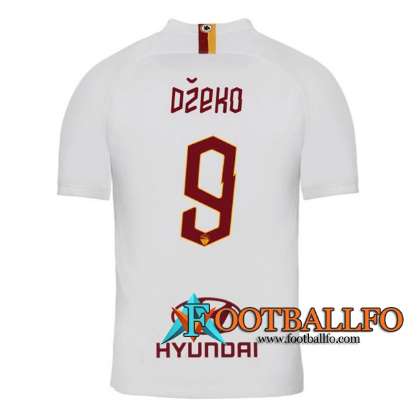 Camisetas Futbol AS Roma (DZEKO 9) Segunda 2019/2020