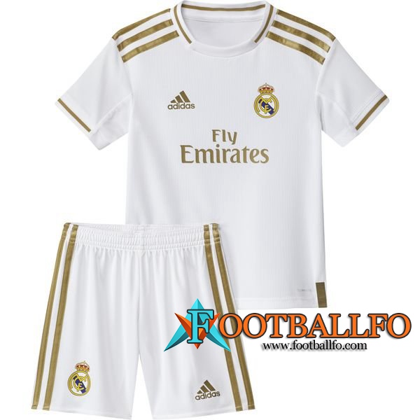 Camisetas Futbol Real Madrid Ninos Primera 2019/2020