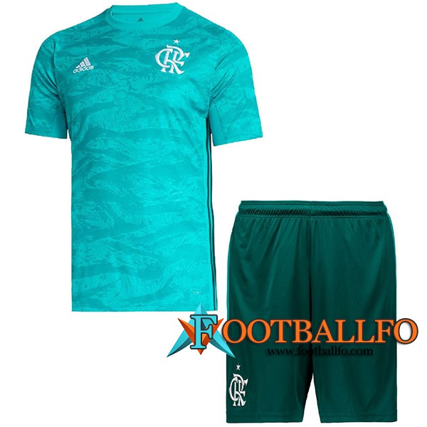 Camisetas Futbol Flamengo Ninos Portero Azul 2019/2020