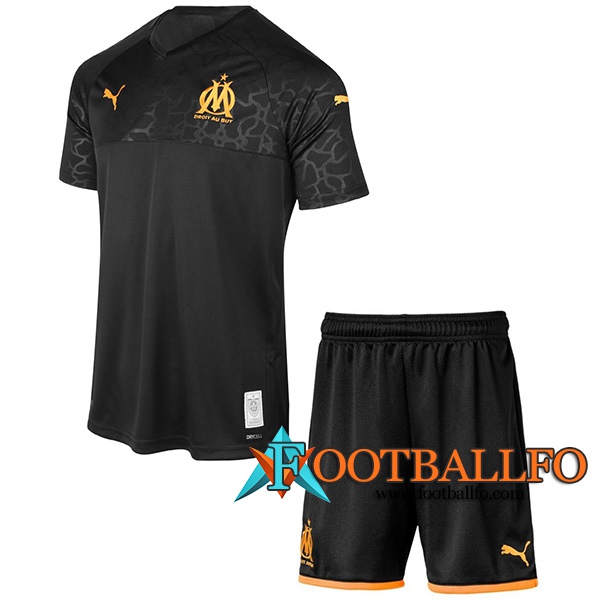 Camisetas Futbol Marsella OM Ninos Tercera 2019/2020